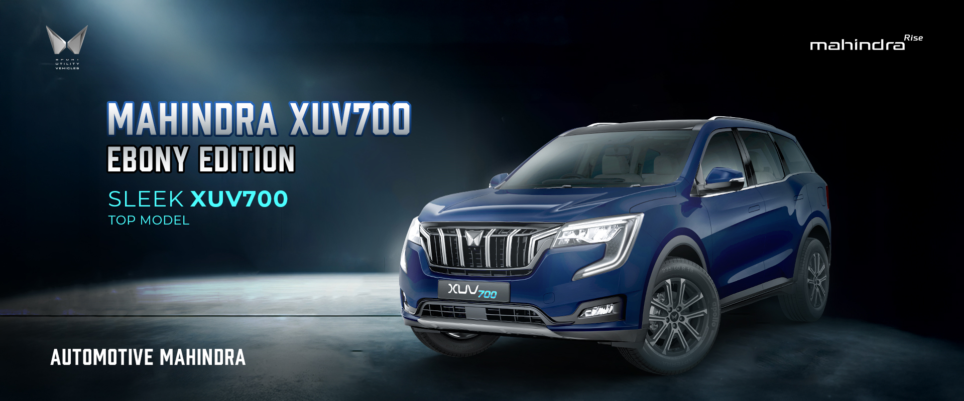 Mahindra XUV700 Ebony Edition: Sleek XUV700 Top Model