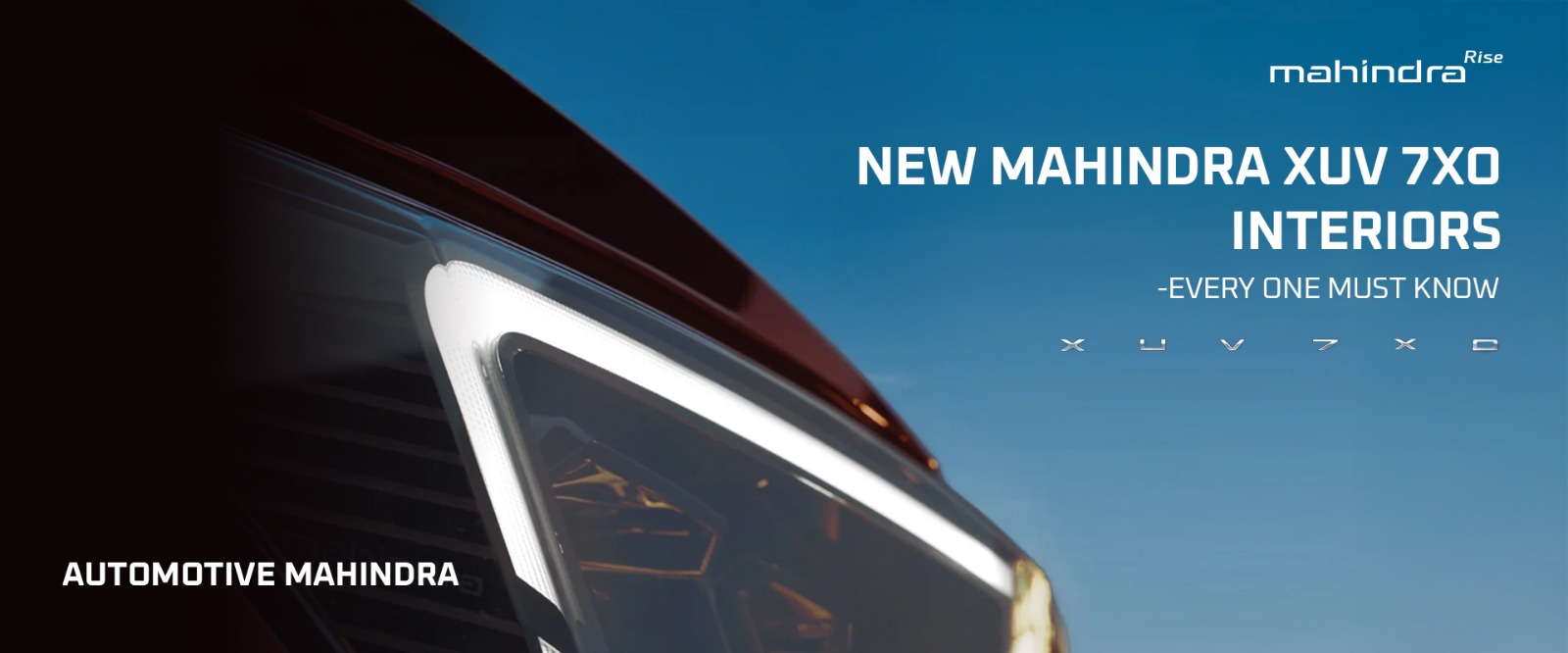 New Mahindra XUV 7XO Interiors – Everyone Must Know